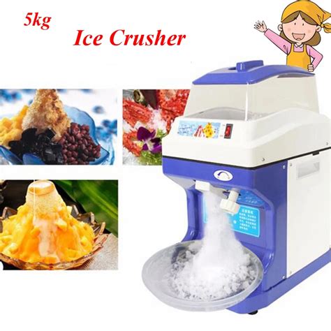 Crushed Ice Machine Large Commercial Electricity Ice Crusher with 5kg Ice Chopper Model 189 -in ...