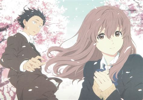 Anime Koe No Katachi Shouya Ishida Shouko Nishimiya Fondo de Pantalla | Anime movies, Anime ...