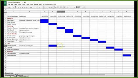 Gantt Chart Project Plan Excel Template - Get Free Templates