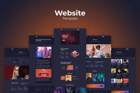 25+ Best Adobe XD Website Templates (Free & Pro) - Shack Design