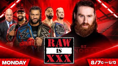 WWE RAW 30th Anniversary Preview & Match Card January 23, 2023