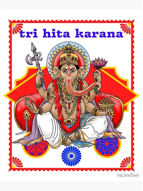 "tri hita karana" Poster for Sale by ItsLikeISaid | Redbubble