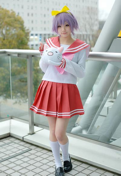 Cosplay Photos in Zip: Lucky Star Tsukasa Hiiragi Seifuku Cosplay by Aka