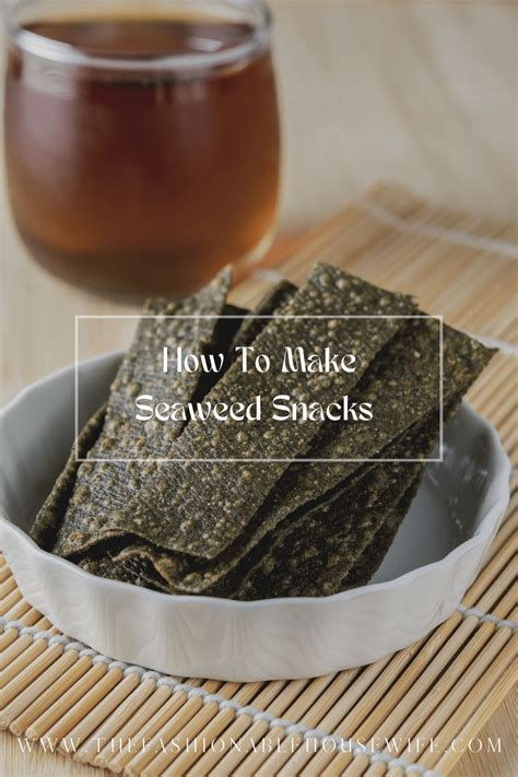 How To Make Seaweed Snacks – Squelo