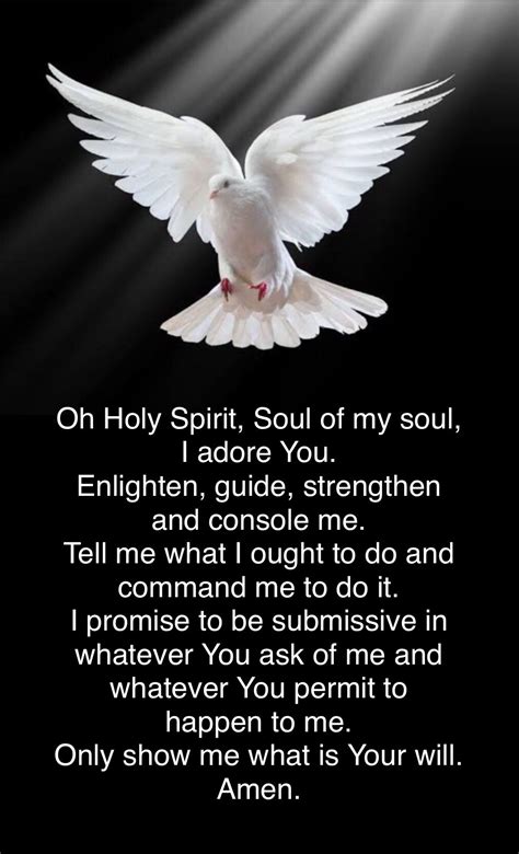 Printable Come Holy Spirit Prayer