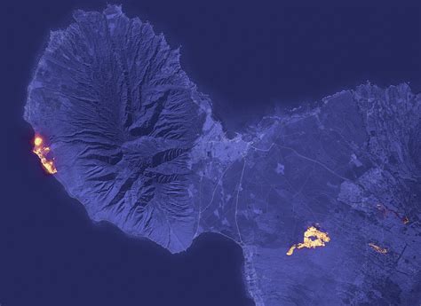 Wildfire Wreaks Havoc in Lahaina, Maui: A Satellite’s View of Devastation