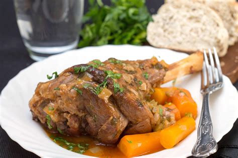 Slow Cooked Lamb Shanks -This recipe is comfort food at it's finest!