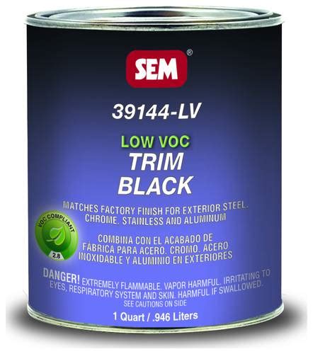 SEM Products 1 Quart Black Trim Paint 39144 | O'Reilly Auto Parts