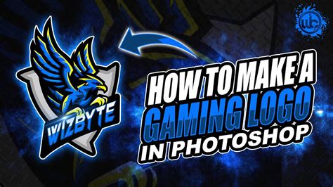 How to Make Gaming Logo | Photoshop Tutorial - YouTube