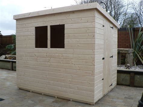 Pent Sheds - Sheds Chorley - Wooden pent roof garden sheds