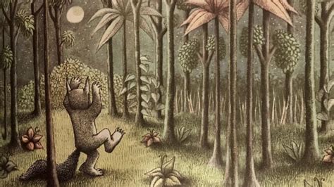 Maurice Sendak, Where the Wild Things Are, Night, Forest HD Wallpapers / Desktop and Mobile ...