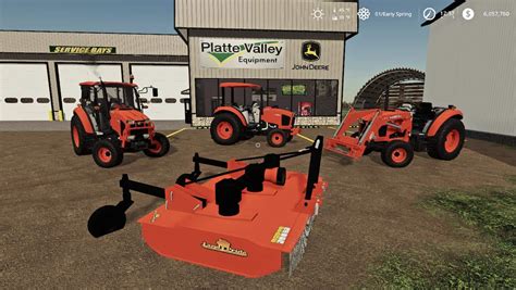 Kubota Compact Tractor Pack v1.0 Mod Mod Download