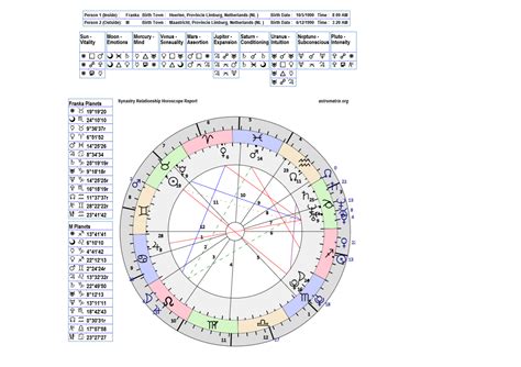 Free Synastry Chart Interpretation