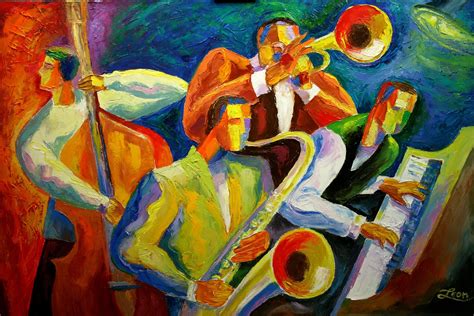 Jazz Music wall art acrylic painting Jazz Klezmer canvas PRINT | Etsy | Music canvas, Music wall ...