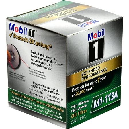 Mobil 1 M1-113A Extended Performance Oil Filter - Walmart.com