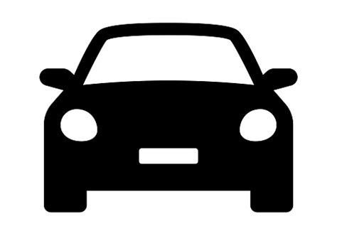 Car Icon Auto Vehicle Isolated Transport Icons Automobile Silhouette ...