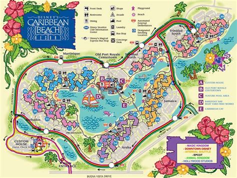 Disney World Caribbean Resort Map - Share Map