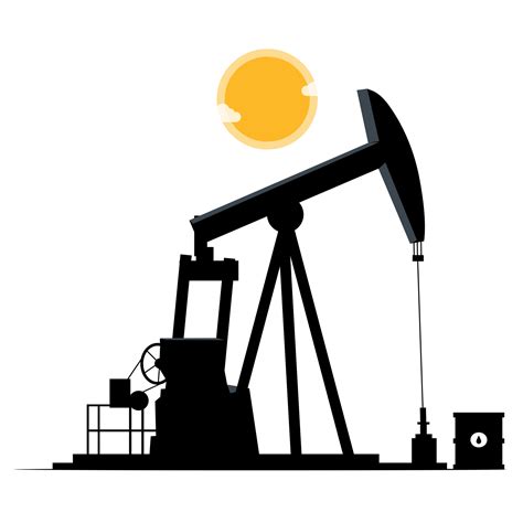 Oil rig silhouette 16717598 PNG