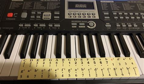 HOW TO Label a 61 key Keyboard?(Beginner Don’t know where to start) : r ...