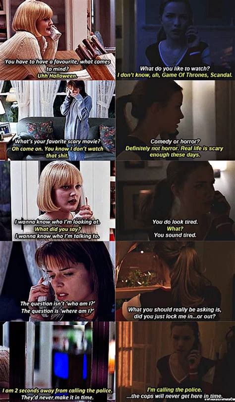 #Scream (1996) vs #Scream (2015) The phone calls | Scream movie, Horror movie quotes, Scream ...