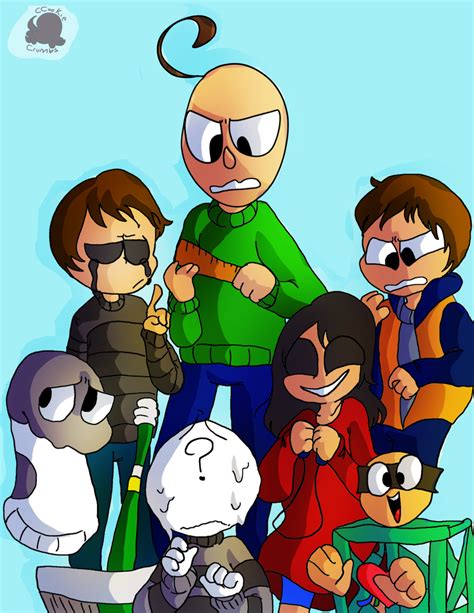 Baldi's Basics (Re-Draw) by CCookieCrumbs on DeviantArt