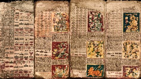 Drawings Of Mayan Astronomy