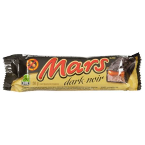 Mars Dark Chocolate Bars - 50 g | Canadian Candy Bars