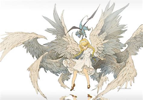 Female Anime Characters With Wings