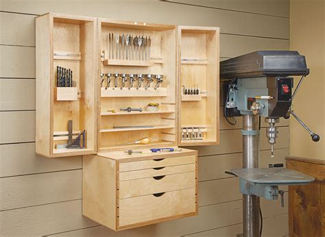 Drill Bit Storage Center | Woodworking Project | Woodsmith Plans