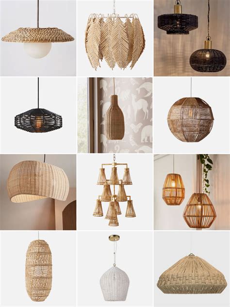 Add Drama to Your Home with Woven and Rattan Lighting