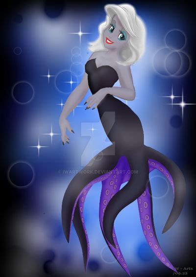 Ursula Ariel Fanart by IWArtwork on DeviantArt