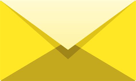 Yellow Email Icon at Vectorified.com | Collection of Yellow Email Icon free for personal use