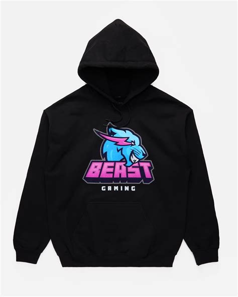 Mr Beast Hoodies - Beast Gaming Pullover Hoodie | Mr Beast Shop