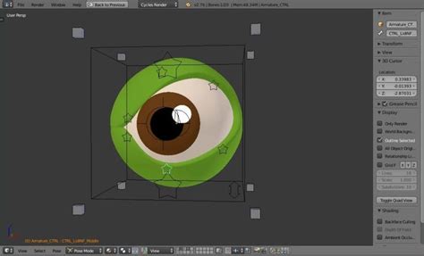 Blender Cartoon Eye | Cartoon eyes, Blender tutorial, Cartoon