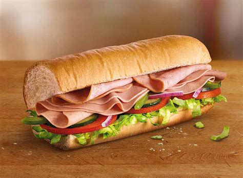 Subway Ham Sandwich