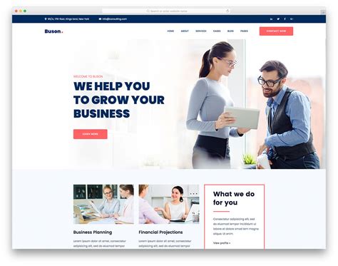 Small Business Website Templates Free – PARAHYENA