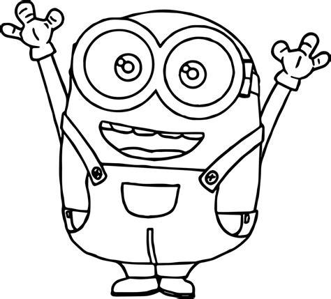 Bob Minion Drawing | Free download on ClipArtMag