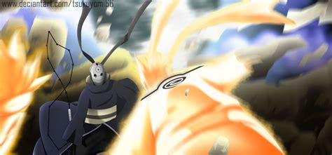 Naruto manga 595 Naruto vs Tobi by Tsukuyomi-66 on DeviantArt