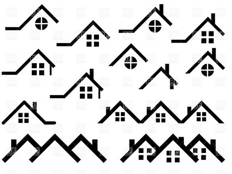 House Roof Vector at GetDrawings | Free download