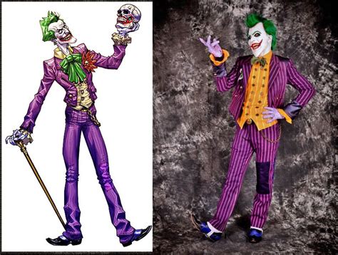 Joker Arkham Asylum Cosplay Comparation by AlexWorks on DeviantArt