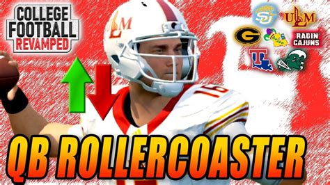 Our QB is a Rollercoaster🎢 | NCAA Football 14 Dynasty College Football Revamped Dynasty - Win ...