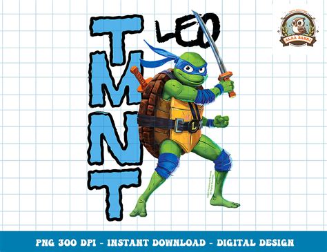 Teenage Mutant Ninja Turtles Mutant Mayhem Leo png, digital - Inspire Uplift