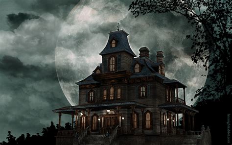 45 Best Free Spooky and Fun Halloween Wallpapers | Haunted house pictures, Scary haunted house ...