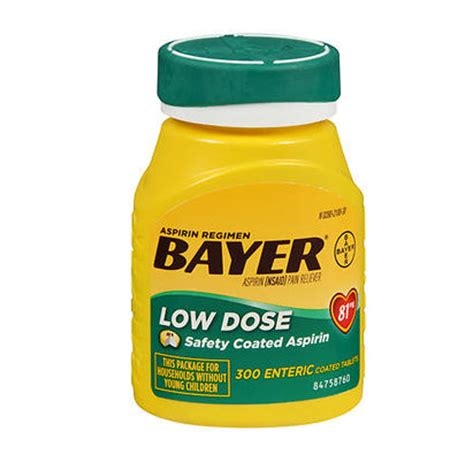 Bayer Baby Aspirin Regimen Low Dose 300 tabs By Bayer | Shop Bayer Baby Aspirin Regimen Low Dose ...