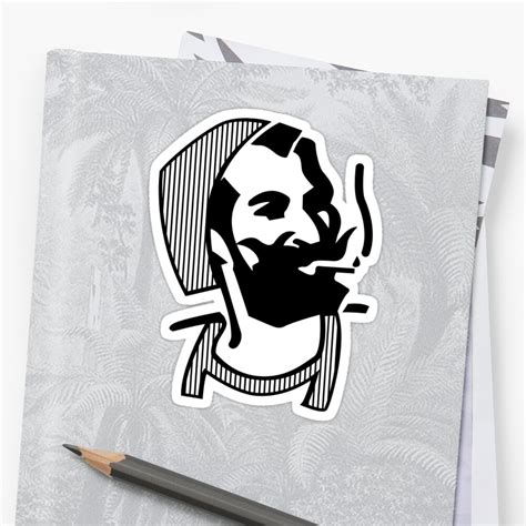 "Zig Zag Man" Sticker by ItsMeRuva | Redbubble