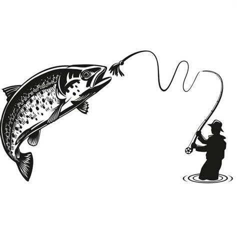 Fishing clipart fly fishing, Fishing fly fishing Transparent FREE for ...