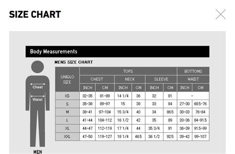 rincer avouer apprendre uniqlo size guide uk Blanc comme neige Attends ...