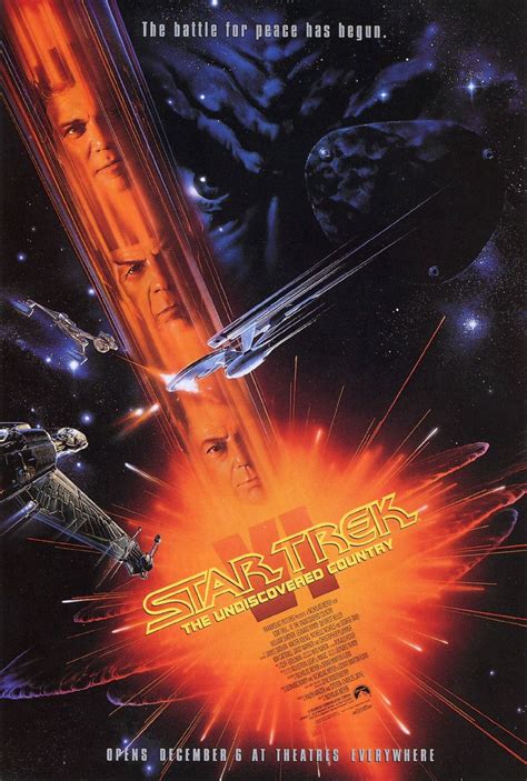 The Geeky Nerfherder: Movie Poster Art: Star Trek Movies (1986-1991)