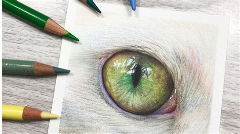 How To Draw Eyes In Colored Pencil - Design Talk