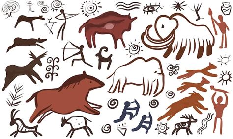 Cave Writing Symbols